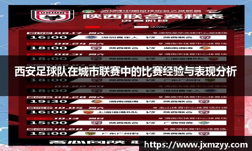 西安足球队在城市联赛中的比赛经验与表现分析